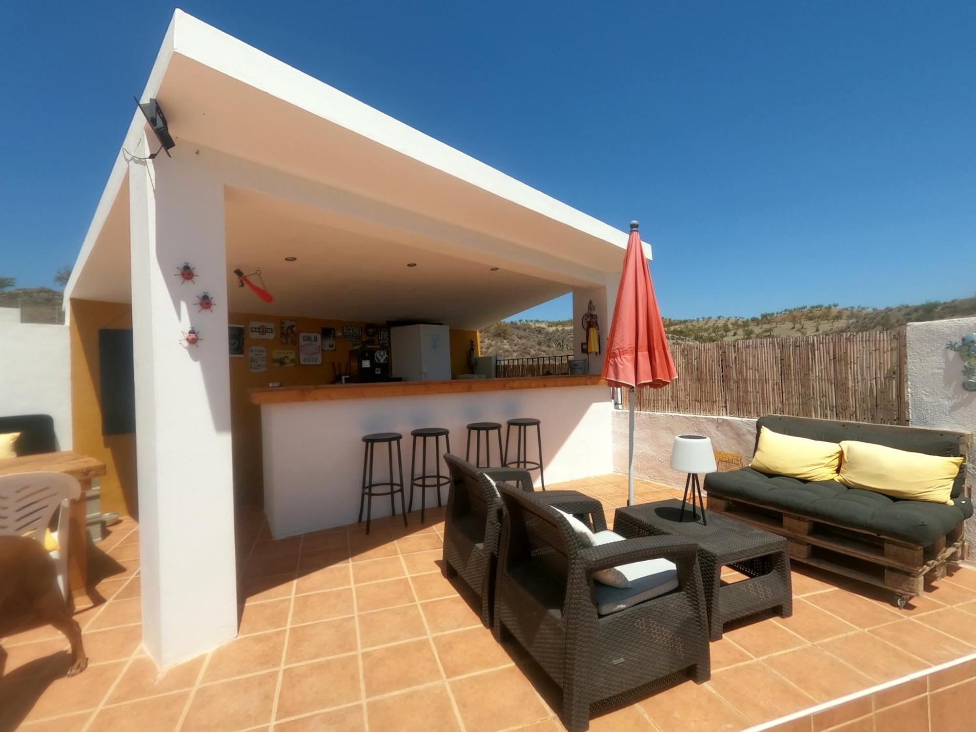 Cortijo Naturista Con Vistas-Clothing Optional Oria Exterior photo